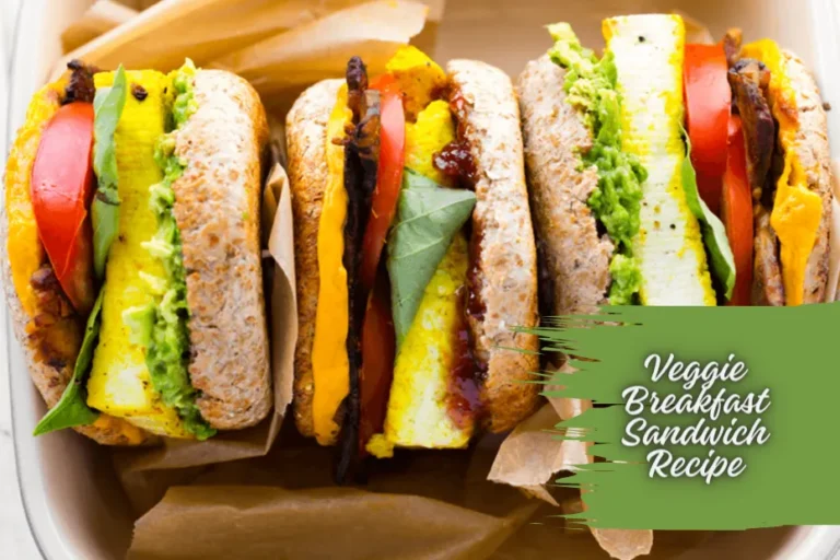 Veggie Breakfast Sandwich Recipe
